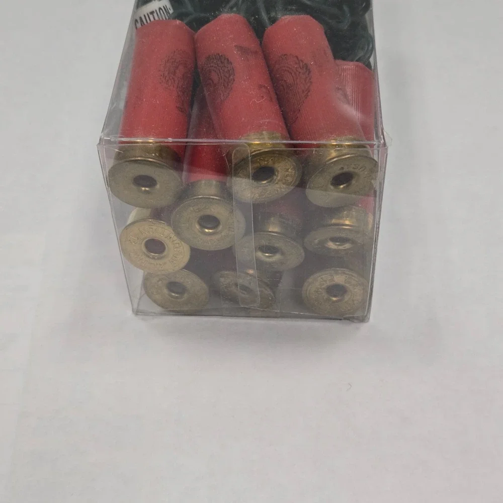 TimberCreek Mercantile Shot Shell Holiday Lights 20 Light String Red Green TCG